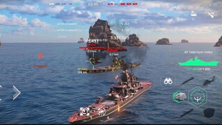 I become a CHEATER in this matched because of the Bug | Modern Warships