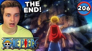 THE MARINE BASE FALLS, G8 FINALE! | One Piece REACTION Episode 206