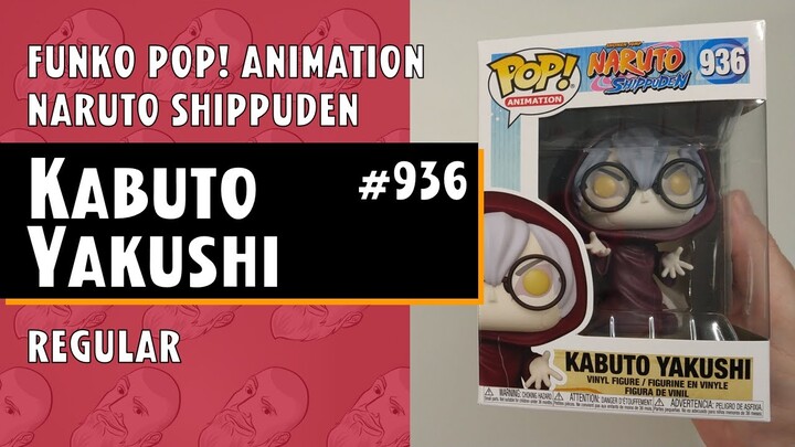 Funko Pop Animation - Naruto Shippuden - Kabuto Yakushi - 936 // Just One Pop Showcase