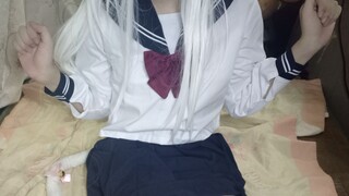 Cosplaying your own avatar in women's clothing is not a bad thing.
