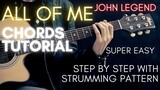 John Legend - All of me Chords (Guitar Tutorial)