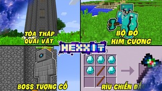 MINECRAFT HEXXIT 1.12 - TẬP 2 | TIẾN ĐÁNH HANG QUÁI , TƯỢNG CỔ , CHẾ TẠO BỘ GIÁP XỊN