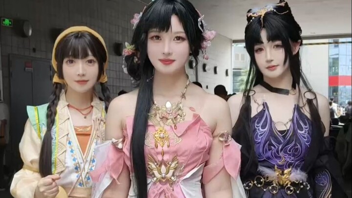 What does CJ's official character do when not at work?