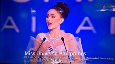 Miss Philippines Universe TOP 5 Q&A 2025