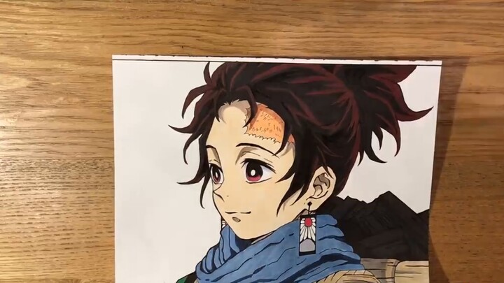 [Demon Slayer: Kimetsu no Yaiba] A hand-drawn showdown between a family of four. Whose drawing of Ta