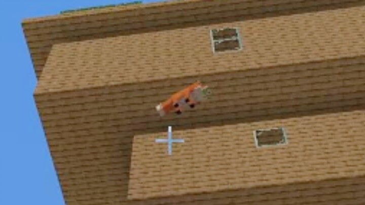 My fox hanged himself in order to escape!