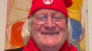 charles martinet mario speaking  Chinese