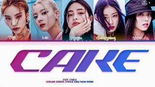 ITZY CAKE Lyrics (Color Coded Lyrics)