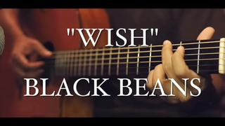 WISH - BLACK BEANS ฝาครอบกีต้าร์แบบ Fingerstyle (TAB)