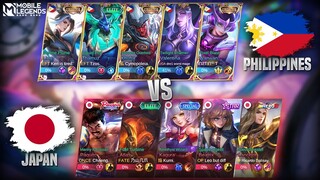 Valentina Philippines vs. Kagura Japan!! | National Arena Contest MLBB