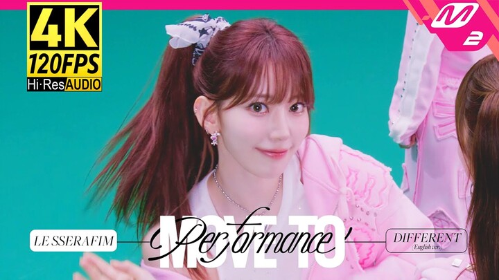 LE SSERAFIM《DIFFERENT》DI CHUYỂN ĐẾN [4K120 khung hình Chất lượng cao/CC phụ đề tiếng Trung/Bản vũ đạ