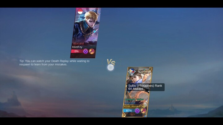 Finally facing the pro Alucard in 1v1 1k Mathces Vs .636 Matches my Alucard who will Win