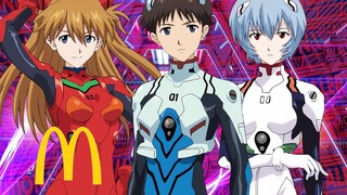 【2025年1月/官方联动】麦当劳 x EVA新世纪福音战士「瞬间、肉肉、相印」&「心之形、薯之形」&「陌生的、汉堡包」联动CM【MCE汉化组】