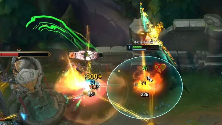 Blind Monk: One kick caused two teammates to "greet" my parents for the entire game.