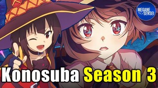 Akhirnya! Konosuba Dapat Season 3 dan Megumin Kebagian Spin-Off #sebentaraja