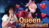 SHE'S A FIREWORK!!! Yoimiya Character Teaser - "The Queen of Summer" Reaction | Genshin Impact