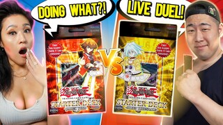 I'll do WHAT?! The GX ACADEMY Challenge! SYRUS vs JADEN (Insane Yu-Gi-Oh LIVE DUEL)