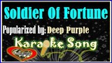 Soldier Of Fortune Karaoke Version by Deep Purple- Minus -One- Karaoke Cover
