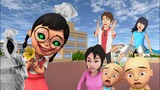 MeiMei Berubah Menjadi Pocong😱Susanti Di culik,yuta Mio Upin Ipin di serang sakura school simulator