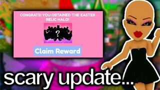 THIS NEW UPDATE IS SO CURSED.... please help im scared | ROBLOX Royalty Kingdom 2 Tea