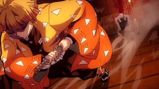 [Anime]MAD·AMV: Agatsuma Zenitsu yang Hanya Mengeluarkan Pedang 2 Kali
