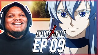 ESDEATH, THE ICE QUEEN!! Akame ga Kill: Episode 09 | Reaction