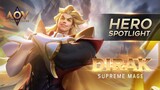 Dirak The Supreme Mage Hero Spotlight - Garena AOV (Arena of Valor)