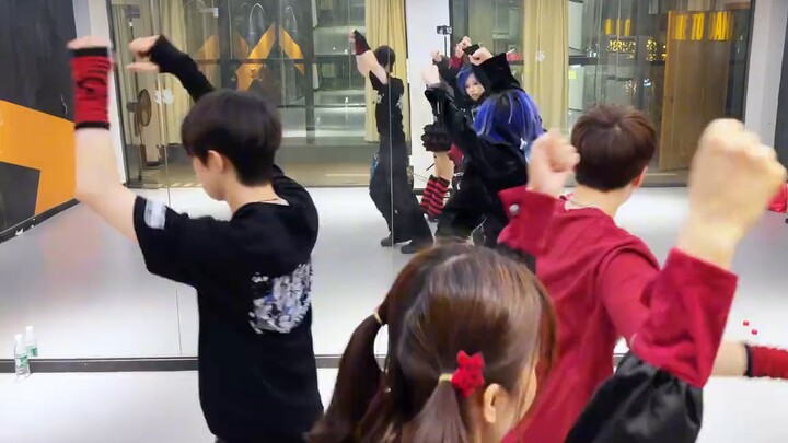 [Original choreography] pjsk/vbs Fire Dance [Dance practice room] "Fire Dance Practice ver."