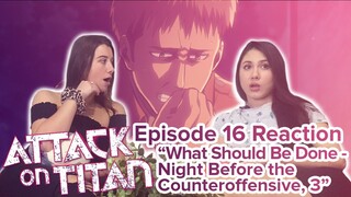 Attack on Titan - Reaction - S1E16 - What Should Be Done: The Night Before The Counteroffensive, 3