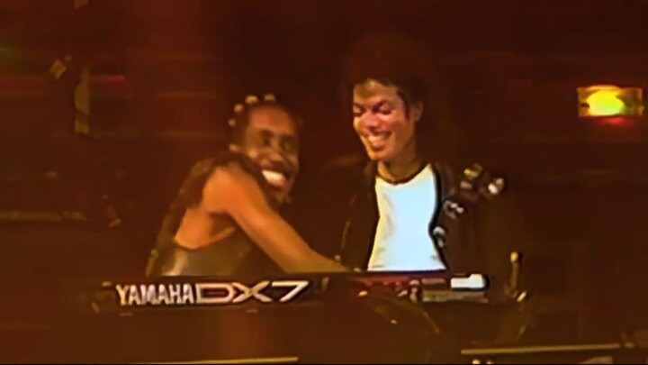 Michael Jackson com Tecladista