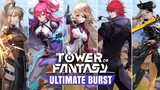 Tower of Fantasy - All Characters Ultimate Burst Skill
