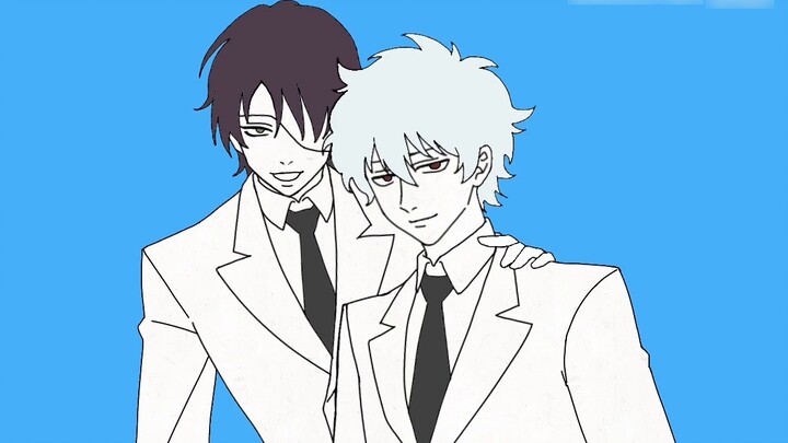 "Takasugi Shinsuke & Sakata Gintoki" Goodnight, Miss