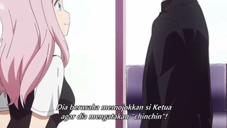 moment ketika Fujiwara ingin Shirogane bilang "chinchin" 🤣🤣