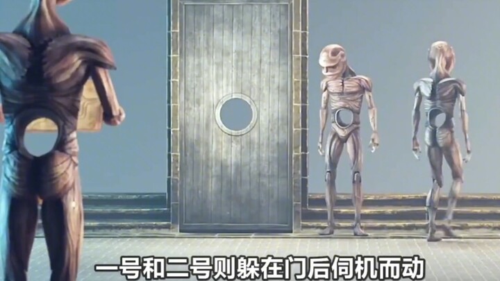 رجل خشبي يأكل رجل خشبي