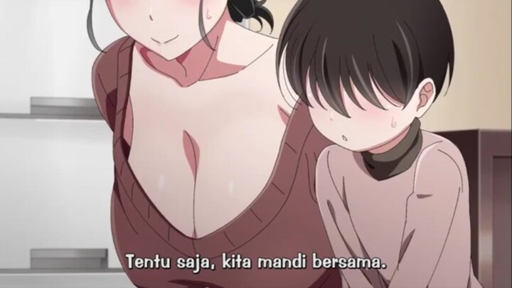 Kirain anak kecil ternyata om om di ajak mandi sama Tante🥵