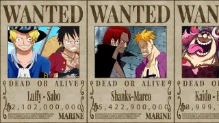 One Piece Characters Duos Bounties