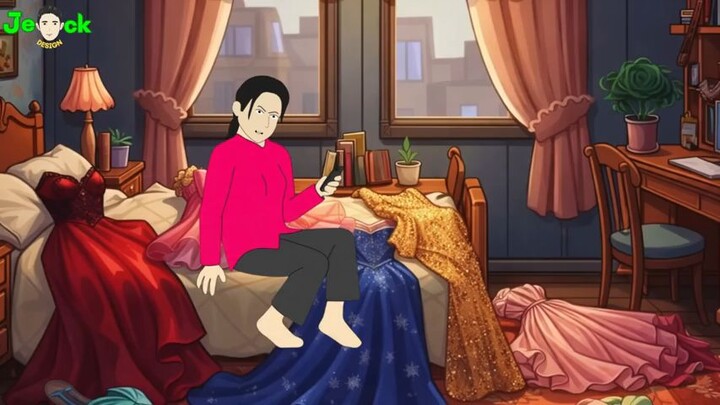 AZAB ISTRI GAK TAU DIRI HOBI MENGHAMBURKAN UANG DAN BOROS DEMI GENGSI LEBARAN || ANIMASI AZAB