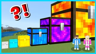 MIPAN & ZUZUZU MENEMUKAN HARTA KARUN SUPER BESAR DI MINECRAFT SURVIVAL! EMAS VS LAVA VS AIR