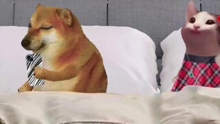 When you are talking to your boss, your girlfriend is right next to you!