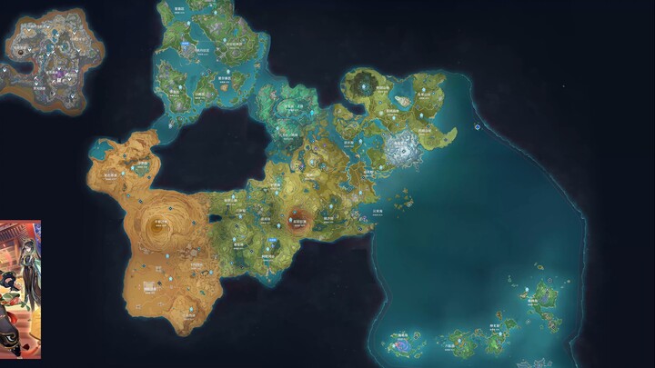 [Genshin Impact] Map Overview: Changes from the 1.0 Server Launch to the 4.4 Major Map Update