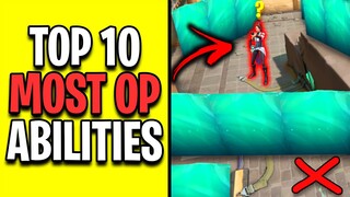 Top 10 MOST OP Abilities in Valorant