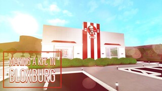 Roblox | Bloxburg | No Gamepass KFC Speedbuild | Tapioca