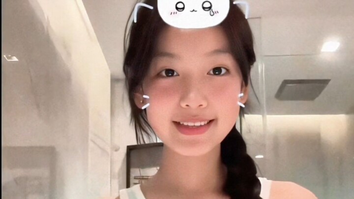 Beautiful girl top student