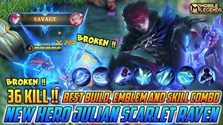 Julian Mobile Legends , New Hero Julian Gameplay And Best Build - Mobile Legends Bang Bang