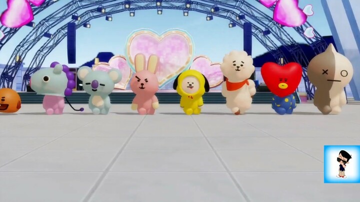 【BT21】Video tari superstar alam semesta telah hadir｜Cover Dynamite