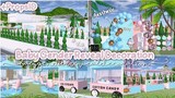 Baby Gender reveal Decorations + props id 🌼🆔 : Sakura school simulator