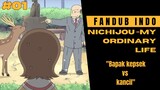 [fandub] Bapak kepsek adu mekanik sama kancil😭😭😭 | nichijou - my ordinary life part 1