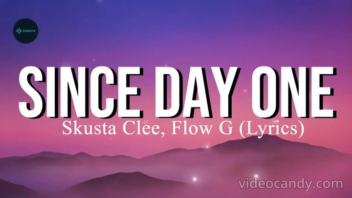 Skusta Clee - Since Day One ft. Flow G (slowed to imperfection) (Lyrics)
