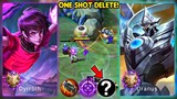 THE ONLY HERO CAN ONE SHOT UNLIMITED HEAL URANUS EASILY | TOP 1 GLOBAL DYRROTH ONE SHOT BUILD - MLBB