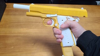 "Non-launchable" 3D printed m1911-a1 model 1:1 biubiubiu Video berikutnya akan memposting pembongkar